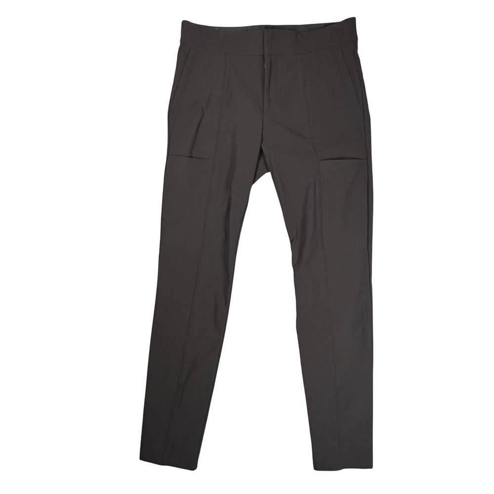 Athleta Wander Stash Skinny Pant Womens 4 Black Travel Hiking Stretch